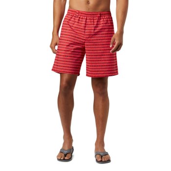 Columbia PFG Super Backcast Water, Pantalones Cortos Rojos Para Hombre | 026857-KPD